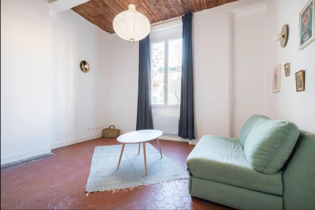 Super T2 Cosy Cours Julien 32Dam Apartment Marseille Bagian luar foto
